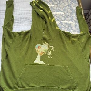 Boys Lie Olive Knit Hoodie